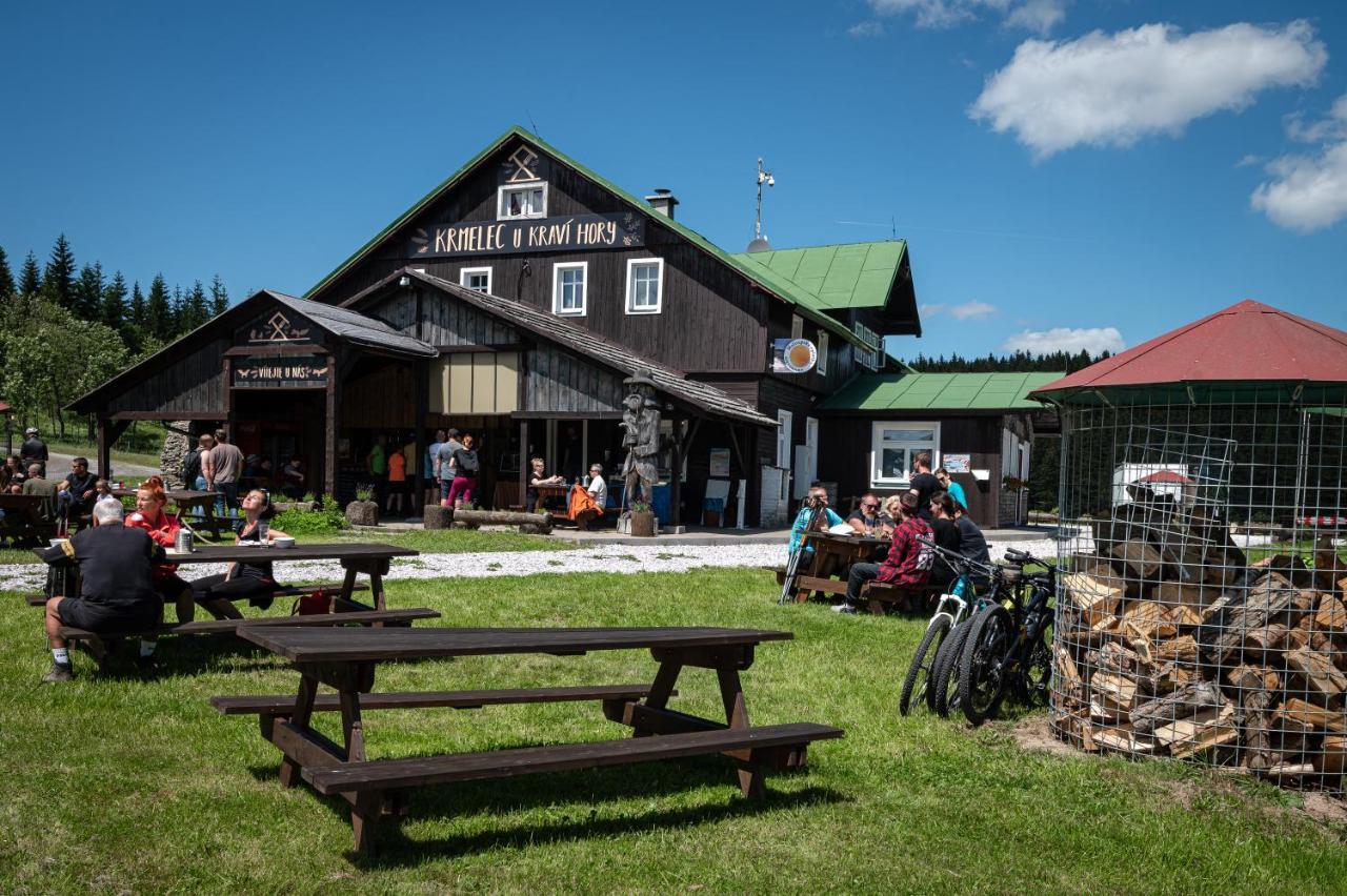 Hotel Krmelec U Kravi Hory à Dolní Malá Úpa Extérieur photo